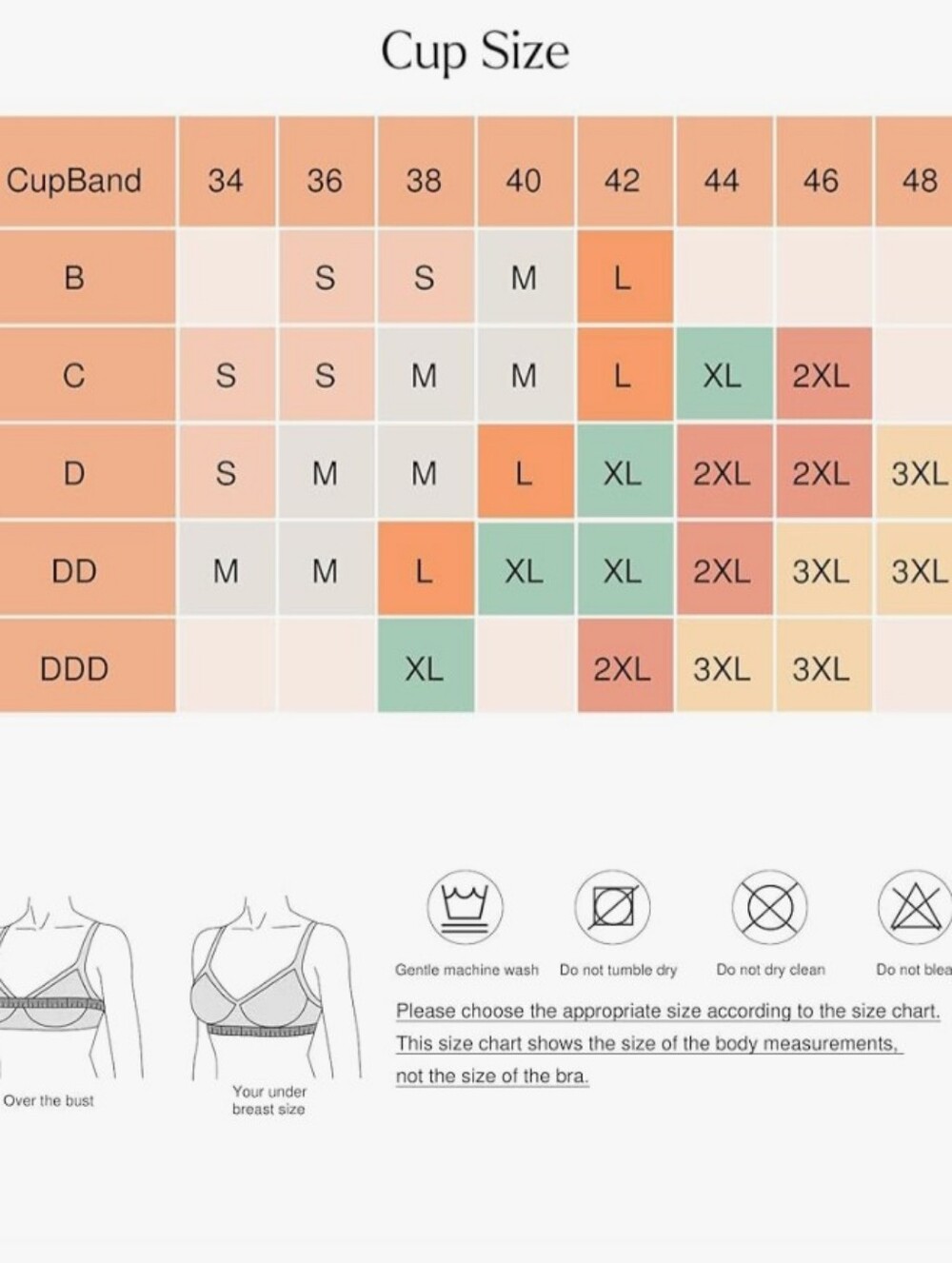 Popilush Contour Convertible Seamless Wireless Shaping Bra Sz Small NWT - Picture 10 of 10